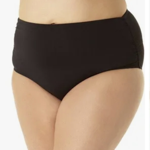 Anne Cole 3 Way Convertible Bottom (High Waist, Fold Over, and Cinched) Size 3x - Picture 7 of 11